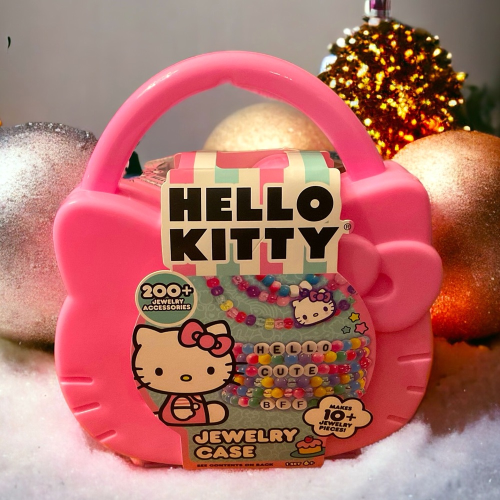 🎄Hello Kitty Fun 200+ Accessories Makes 10+ Jewelry Pieces Kit & Case! - Picture 3 of 8